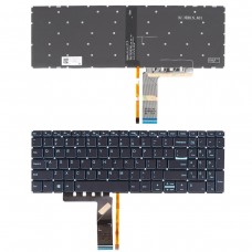 Клавиатура для Lenovo Ideapad Gaming L340-15IRH L340-17IRH, 320-15 330-15, US (Blue, с подсветкой, Original)
