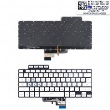 Клавиатура для Asus TUF Dash F15 FX516PC FX516PE FX516PM FX516PR, RU, White, Backlit