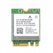 Плата WiFi+Bluetooth RTL8822CE, (M.2 2230, IEEE 802.11 AC + Bluetooth 5.0, 0C011-00212000)