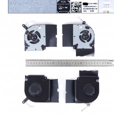 Вентиляторы 12V CPU+GPU для Asus GL732LXS GL732LWS RTX2080, (13NR0430P01011, 13NR0430P02011, Original)