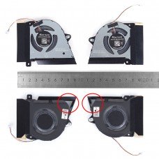 Вентилятори 12V CPU+GPU для Asus GA401IHR GA401QC GA401QE GA401QH GA401QM PX401QM RTX 3060, (Аналог)