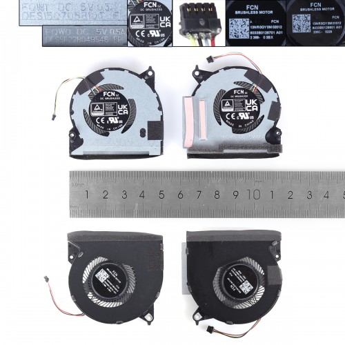 Вентиляторы для Asus ROG Ally 2023 RC71L, (пара L+R, 13NR0GY0M01012, 13NR0GY0M02012, Original)