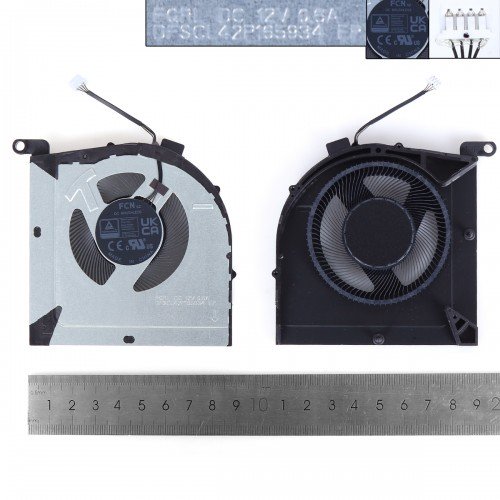 Вентилятор кулер для ноутбука Lenovo LOQ 15IRH8 16IRH8 Type 82XV 82XW, (12V CPU fan, FQRL DFSCL42P165934, Original)