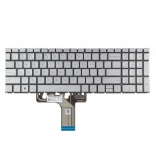 Клавиатура для HP Pavilion 15-EG 15-EH 15-EF 17-CN 17-CP 250 255 256 G10 series, RU (Silver, Original)