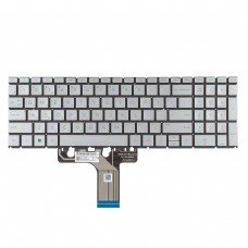 Клавиатура для HP Pavilion 15-EG 15-EH 15-EF 17-CN 17-CP 250 255 256 G10 series, RU (Silver, Original)