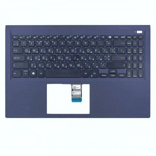Верхняя крышка для ноутбука Asus B1500CDA BA1500CDA L1500CDA P1550CDA X516CDA, RU/UA, (топкейс+клавиатура, 90NX0401-R33UA0, Original)