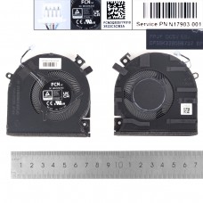 Вентилятор для HP Victus 15-FA 15T-FA 15-FB 15Z-FB TPN-Q278 TPN-Q279, (N17903-001, FPJY DFS5K22B056737, Original)