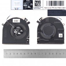 Вентилятор для HP Victus 15-FA 15T-FA 15-FB 15Z-FB TPN-Q278 TPN-Q279, (N17903-001, FPJY DFS5K22B056737, Original)