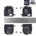 Вентилятори для ноутбука HP EliteBook X360 1020 G2, (5V CPU+GPU fan, L17371-001, FJCN FJCP, Original)