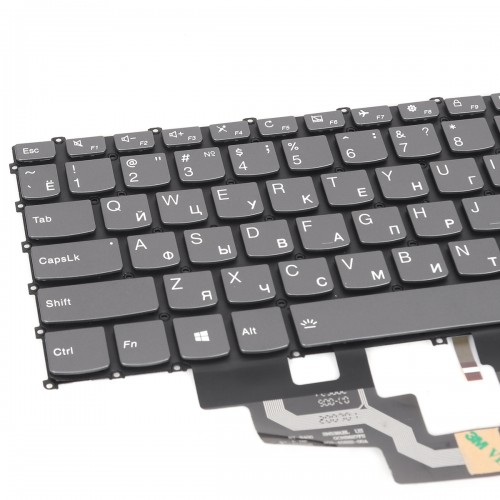 Клавиатура для ноутбука Lenovo Ideapad S540-13ARE Type 82DL, RU, (Grey, Backlit, Original) Клавиатура для ноутбука Lenovo Ideapad S540-13ARE Type 82DL, RU, (Grey, Backlit, Original)