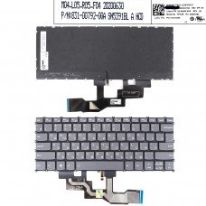 Клавіатура для Lenovo Ideapad S540-13ARE Type 82DL, RU, (Grey, Backlit, Original)