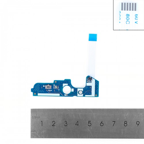 Кнопка увімкнення з шлейфом для ноутбука HP EliteBook 745 840 G3 G4 series, (6050A2727401, 850354-001, 821169-001, 914382-001)