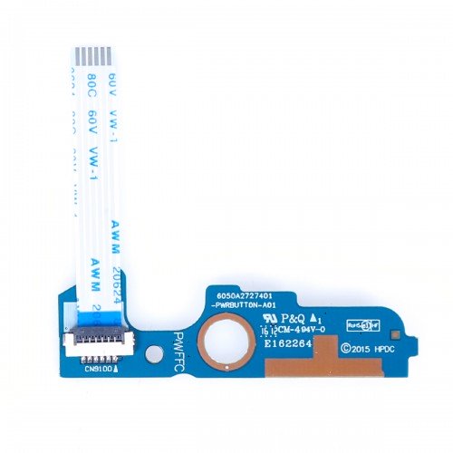 Кнопка увімкнення з шлейфом для ноутбука HP EliteBook 745 840 G3 G4 series, (6050A2727401, 850354-001, 821169-001, 914382-001) Кнопка увімкнення з шлейфом для ноутбука HP EliteBook 745 840 G3 G4 series, (6050A2727401, 850354-001, 821169-001, 914382-001)
