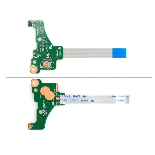 Кнопка включения с шлейфом для ноутбука HP Pavilion 14-E 15-E TPN-Q117 TPN-Q118, (DA0R63PB6D0, 719843-001)