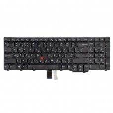 Клавіатура для Lenovo Thinkpad E531 T540 E540 W540 T540P L540 T550 T560 W550S P50S W541 L560 L570, RU/UA, Black (6 кріплень)