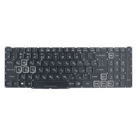 Клавиатура для Acer AN515-43 AN515-54 AN515-55 AN517-51 PH315-52 PH315-53, RU/UA, (Black/White, RGB-backlit, Original) Клавиатура для Acer AN515-43 AN515-54 AN515-55 AN517-51 PH315-52 PH315-53, RU/UA, (Black/White, RGB-backlit, Original)