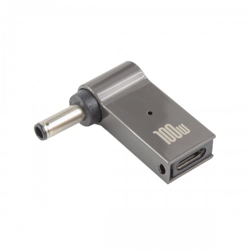 DC переходник для блока питания ноутбука Type-C на Dell/Asus 4.5*3.0+pin DC переходник для блока питания ноутбука Type-C на Dell/Asus 4.5*3.0+pin