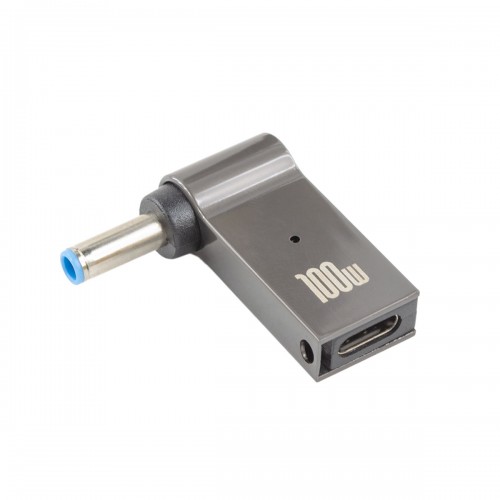 DC переходник для блока питания ноутбука Type-C на HP 4.5*3.0+pin DC переходник для блока питания ноутбука Type-C на HP 4.5*3.0+pin