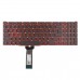 Клавиатура для ноутбука Acer AN515-43 AN515-54 AN515-55 AN517-51 PH315-52 PH315-53, RU, (Black/Red, Red backlight)