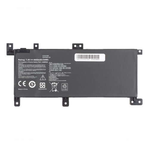 Батарея для ноутбука Asus A556U F556U K556U X556UA X556UB X556UF X556UJ series, 7.4V 4650mAh, C21N1509