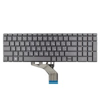 Клавіатура для HP Pavilion 15-DA 15-DB 15-DX 15-DR 15-DW 15-CX 15-CS, 250 255 G7, RU/UA, (Graphite, backlight)