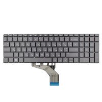 Клавіатура для HP Pavilion 15-DA 15-DB 15-DX 15-DR 15-DW 15-CX 15-CS, 250 255 G7, RU/UA, (Graphite, backlight)
