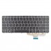 Клавиатура для ноутбука HP EliteBook Folio 1040 G3 series, RU/UA, (Black/Gray, Backlight, Аналог)