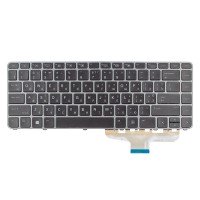 Клавиатура для HP EliteBook Folio 1040 G3 series, RU/UA, (Black/Gray, Backlight, Аналог) Клавиатура для HP EliteBook Folio 1040 G3 series, RU/UA, (Black/Gray, Backlight, Аналог)