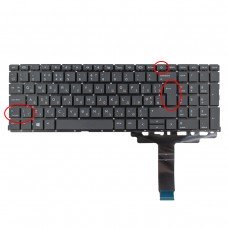 Клавіатура для HP Probook 450 455 455R 650 655 G8 series, RU/UA, Black, Big Enter, Аналог Клавіатура для HP Probook 450 455 455R 650 655 G8 series, RU/UA, Black, Big Enter, Аналог