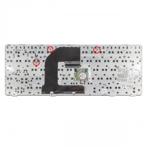 Клавиатура для ноутбука HP Elitebook 8470 8460 ProBook 6460 6470, RU/UA, (Black, Trackpoint)