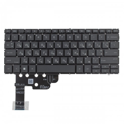 Клавиатура для ноутбука HP Elitebook 830 840 845 G9 series, RU/UA, (Black, Backlight)