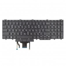 Клавиатура для Dell Latitude 5500 5501 5510 5511 Precision 3500 3501 3540 3541 3550 3551, UA, Black, Backlight