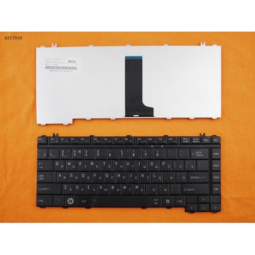 Клавиатура для ноутбука Toshiba Satellite A200 A205 A210 A215 A300 A305 M200 M300 L300 RU Black