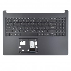 Верхняя крышка для Acer A115-22 A315-43 A315-55 A315-23G EX215-22, RU/UA, (Black, топкейс+клавиатура, Original)