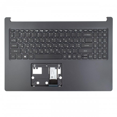 Верхня кришка для Acer A115-22 A315-23G A315-43 A315-55 A315-57 EX215-22G EX215-53G, RU/UA, (Black, топкейс+клавіатура, 6B.HVUN7.001, Original)
