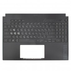 Верхня кришка для Asus FA507N FA507R FX507Z, RU/UA, (топкейс+клавіатура, RGB 8pin, 90NR0EE5-R31UA0, Original)