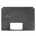 Верхня кришка для Asus TUF Gaming F15 FA507NV FA507NU FA507XQ FX507Z, RU/UA, (Black, топкейс+клавіатура, RGB 8pin, 90NR0EE5-R31UA0, Original)
