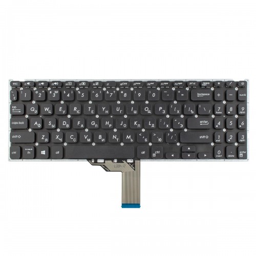 Клавиатура для ноутбука Asus A512 F512 K512 S512 X512 series, RU, Black