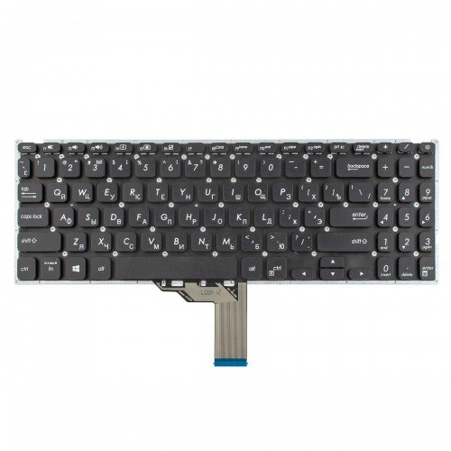 Клавіатура для ноутбука Asus A512 F512 K512 S512 X512 series, RU, Black