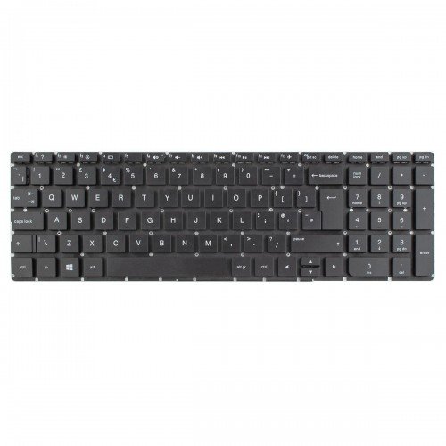 Клавіатура для ноутбука HP Pavilion 15-AC 15-AF, HP 250 255 256 G4 G5, UK, Black