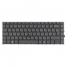 Клавіатура для HP EliteBook 745 840 845 G7 G8, UK/RU/UA, Black, Backlit, Trackpoint