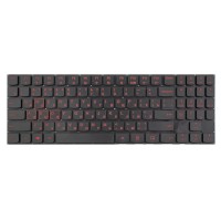 Клавіатура для Lenovo Legion Y520-15IKB Y520-15IKBm Y720-15IKB R720-15IKB, RU, (Black/Red, Original)