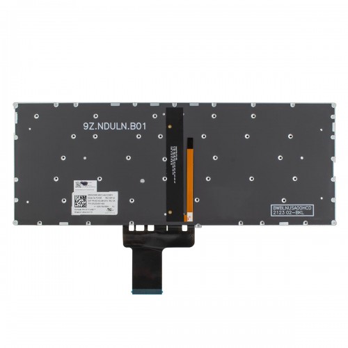 Клавиатура для ноутбука Lenovo IdeaPad 320S-13IKB Type 81AK, RU, (серая, с подсветкой, Original)