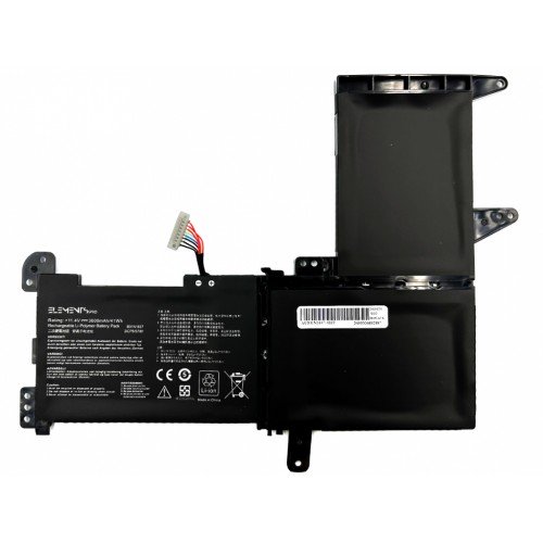 Батарея для Asus A510 F510 K510 R520 S501 S510 X510 series, 11.4V 3600mAh 41Wh, (B31N1637, 0B200-02590200)