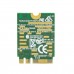 Плата WiFi+Bluetooth RTL8821CE, (M.2 2230, WiFi 802.11 AC + Bluetooth 5.0, 0C011-00190400)