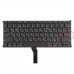 Клавиатура для ноутбука Macbook Air 13" A1369 A1466, RU, Black, горизонтальный Enter