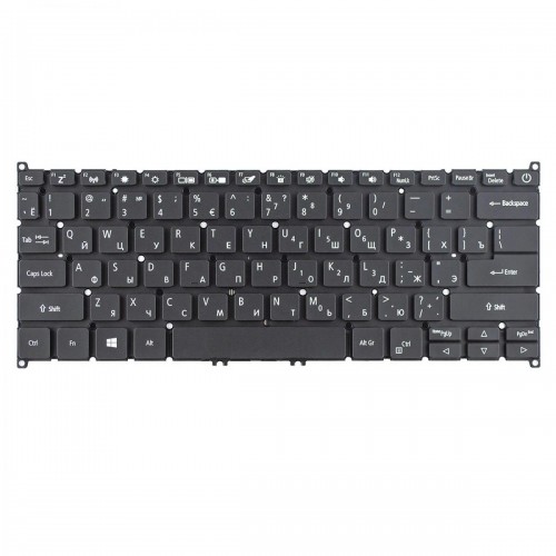 Клавиатура для ноутбука Acer Swift SF314-54 SF314-54G SF314-41 SF314-41G SF114-32 SF314-56G, RU, Black, версия 2, с подсветкой, Original