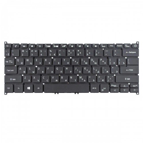 Клавіатура для ноутбука Acer Swift SF314-54 SF314-54G SF314-41 SF314-41G SF114-32 SF314-56G, RU, Black, версія 2, з підсвіткою, Original