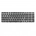 Клавиатура для ноутбука HP EliteBook 755 G3 850 G3 850 G4 ZBook 15u G3 G4, RU, (серая рамка, с подсветкой)