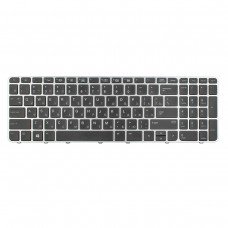 Клавіатура для HP EliteBook 755 G3 850 G3 850 G4 ZBook 15u G3 G4, RU, (сіра рамка, з підсвіткою)